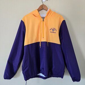 Vintage West Chester University Purple & Gold Windbreaker, Adult Medium